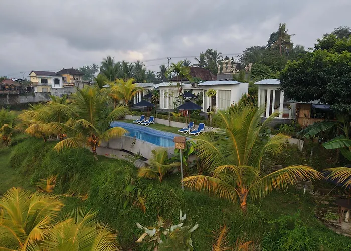 De Sila House And Pool, With Pool, Rice Terrace And Clift View *